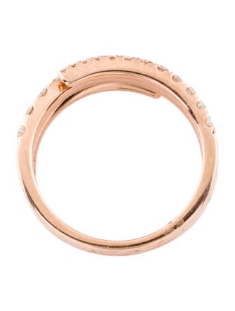 Ring 14K Diamond Wrap Ring