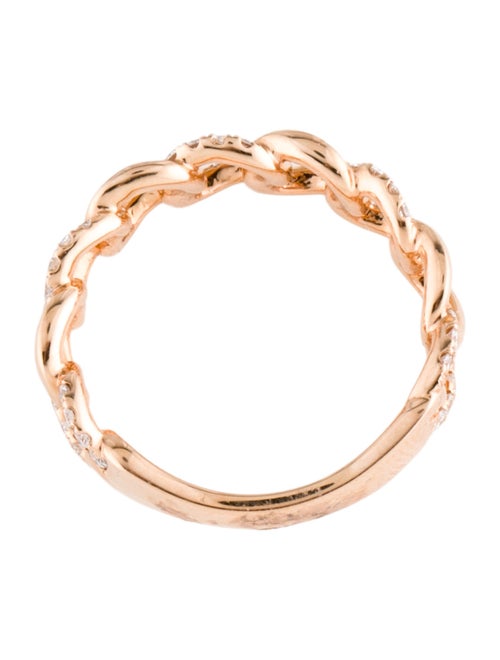 Ring 18K Diamond Link Band