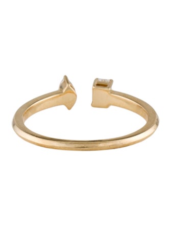 Ring 14K Diamond Open Ring