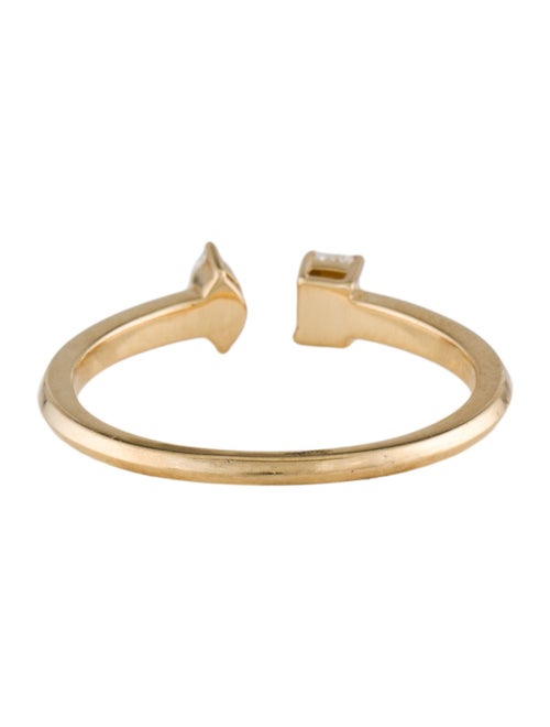 Ring 14K Diamond Open Ring