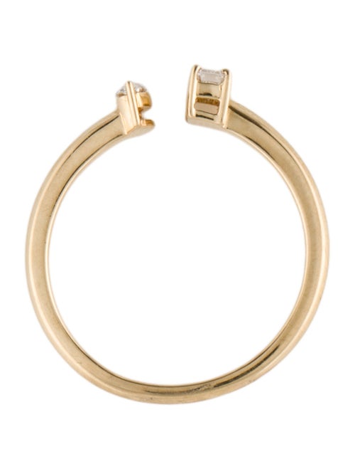 Ring 14K Diamond Open Ring