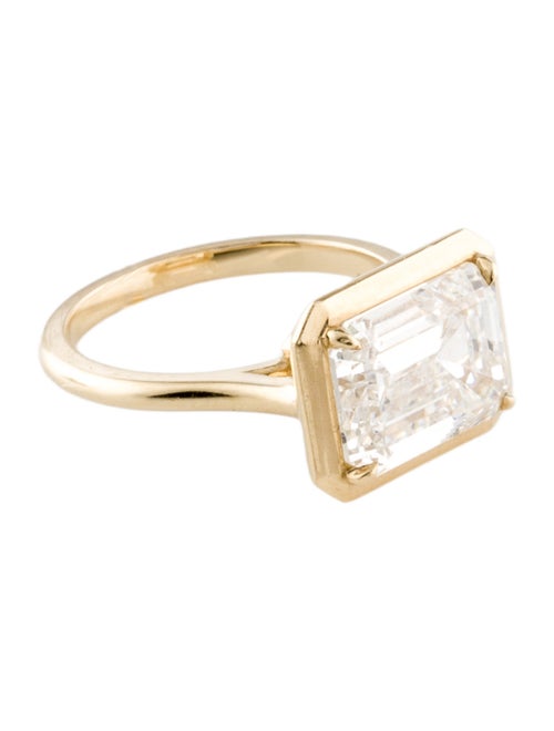 Ring 4.76ct Lab-Grown Diamond East-West Cocktail Ring
