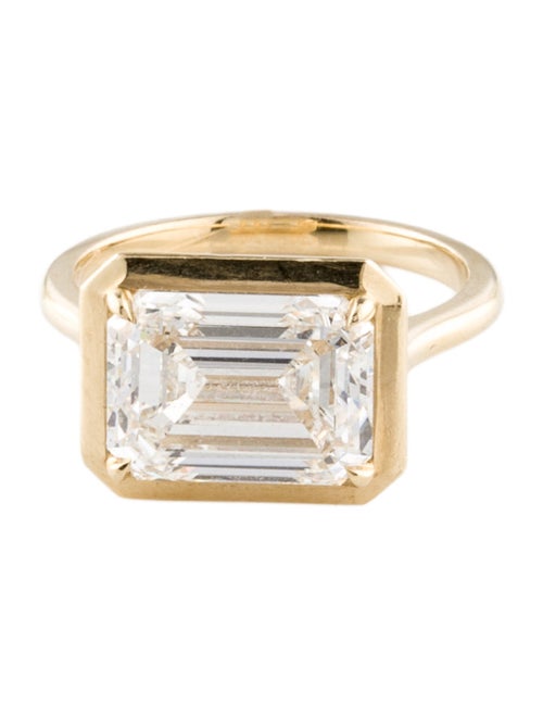 Ring 4.76ct Lab-Grown Diamond East-West Cocktail Ring