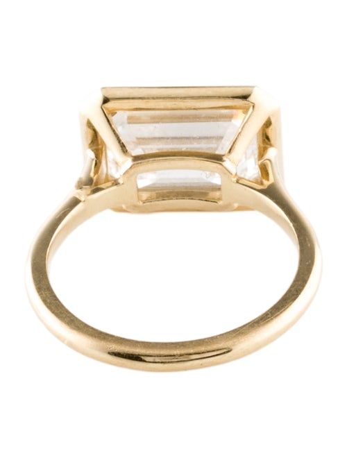 Ring 4.76ct Lab-Grown Diamond East-West Cocktail Ring