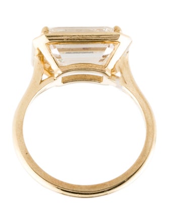 Ring 4.76ct Lab-Grown Diamond East-West Cocktail Ring