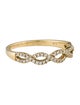 Ring 14K Diamond Twist Band