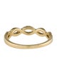 Ring 14K Diamond Twist Band