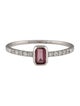 Ring 14K Tourmaline & Diamond Ring