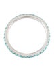 Ring 14K Turquoise Eternity Ring