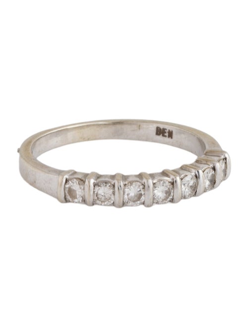 Ring 14K Diamond Half Eternity Band Ring