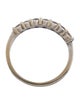 Ring 14K Diamond Half Eternity Band Ring
