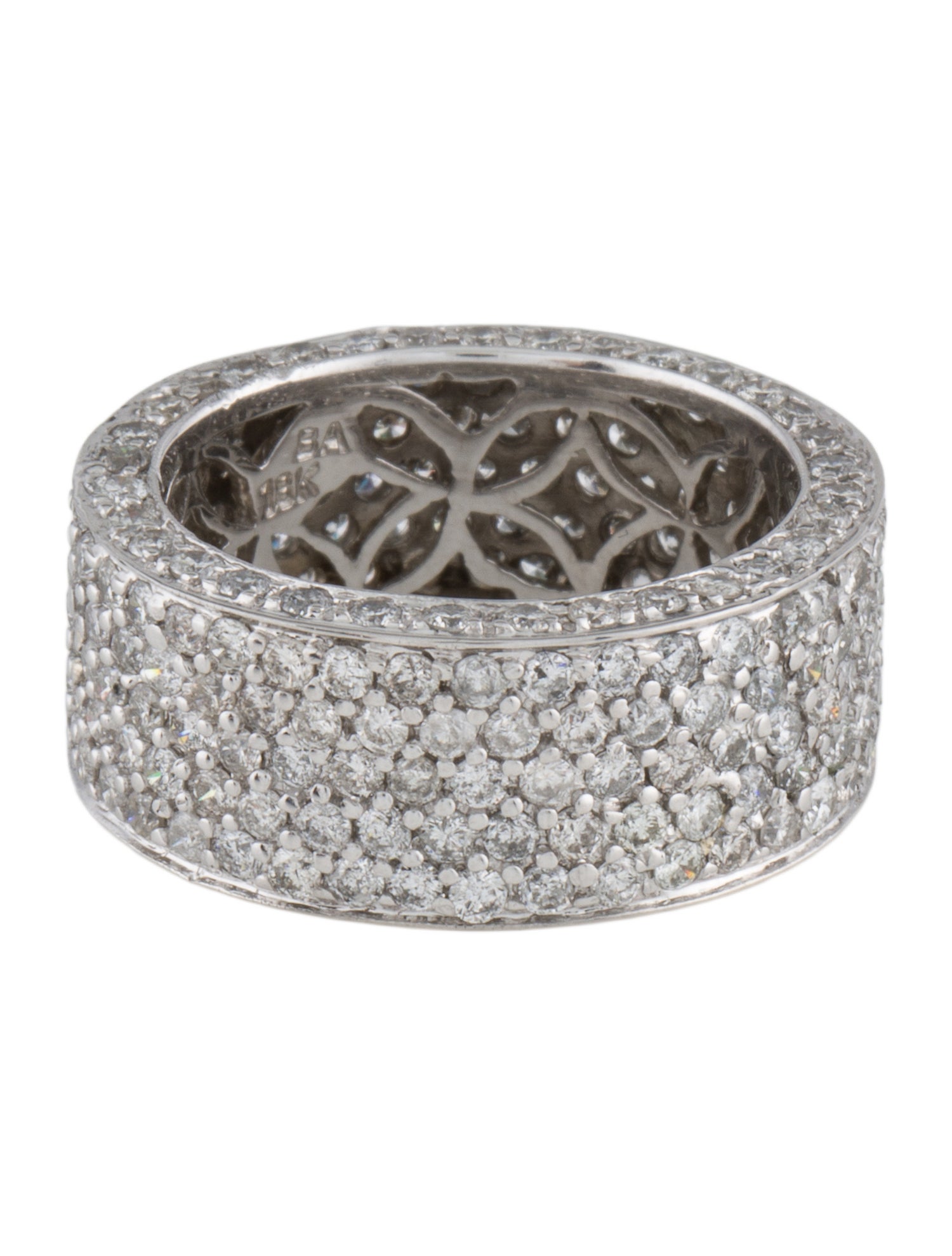 Ring 18K 2.56ctw Diamond Eternity Band