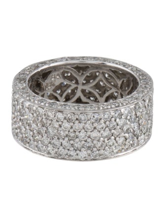 Ring 18K 2.56ctw Diamond Eternity Band