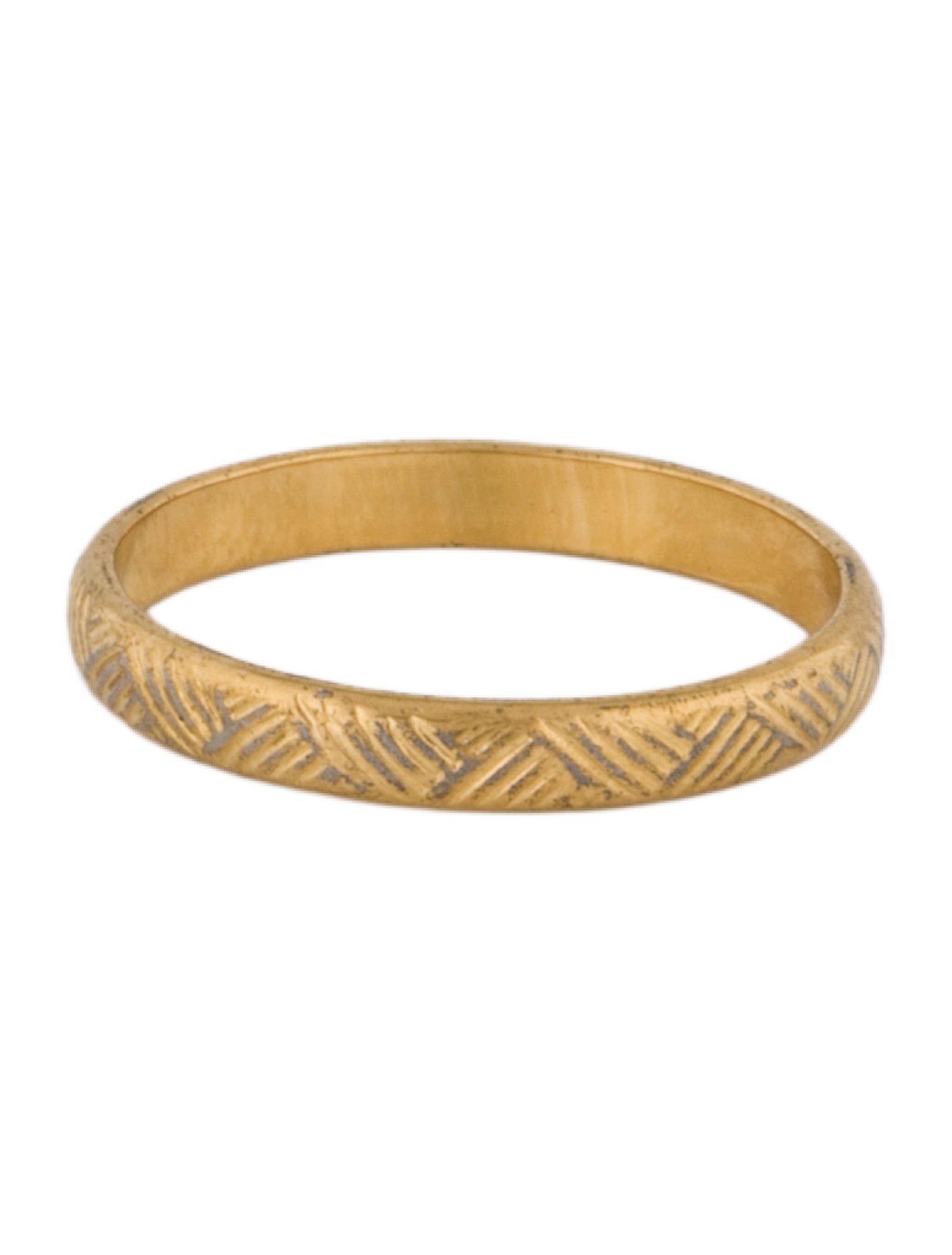 Ring 14K Textured Band ring