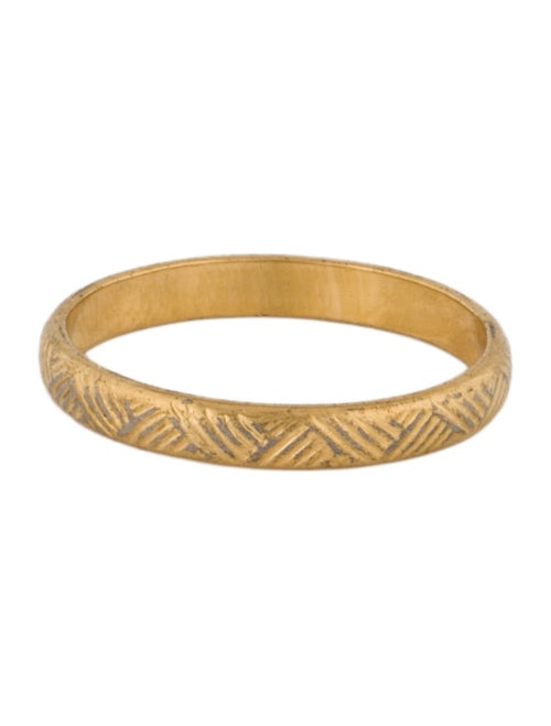 Ring 14K Textured Band ring