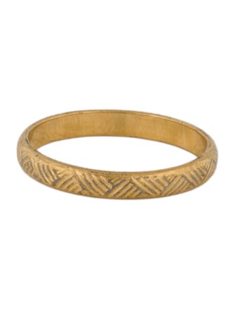 Ring 14K Textured Band ring