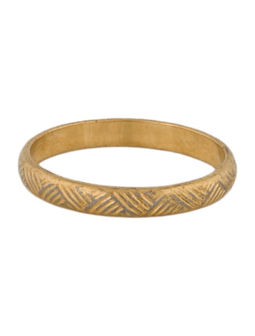 Ring 14K Textured Band ring