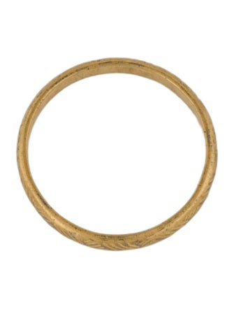 Ring 14K Textured Band ring