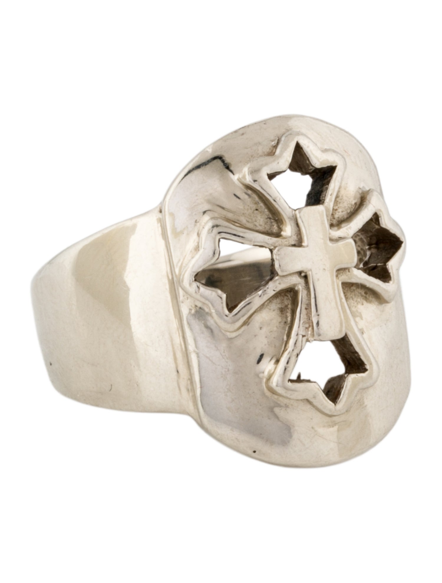 Ring 14K Cross Cocktail