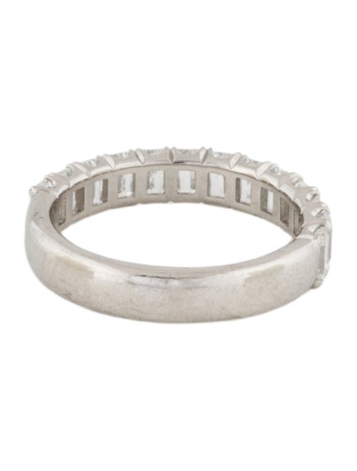 Ring By Bonnie Platinum 1.46ctw Lab-Grown Diamond Half-Eternity Band