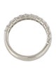 Ring By Bonnie Platinum 1.46ctw Lab-Grown Diamond Half-Eternity Band
