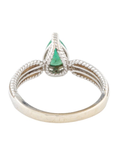 Ring 10K Emerald Cocktail Ring