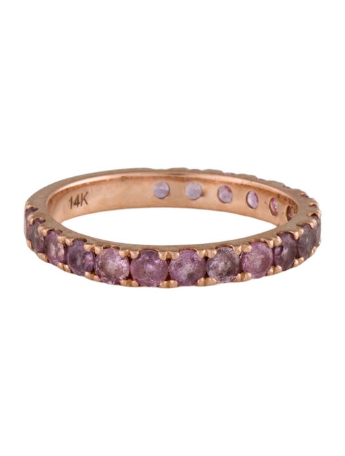 Ring 14K Sapphire Eternity Band