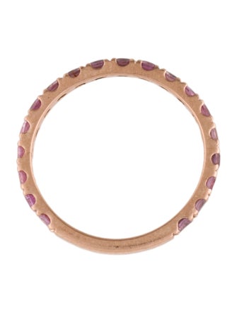 Ring 14K Sapphire Eternity Band