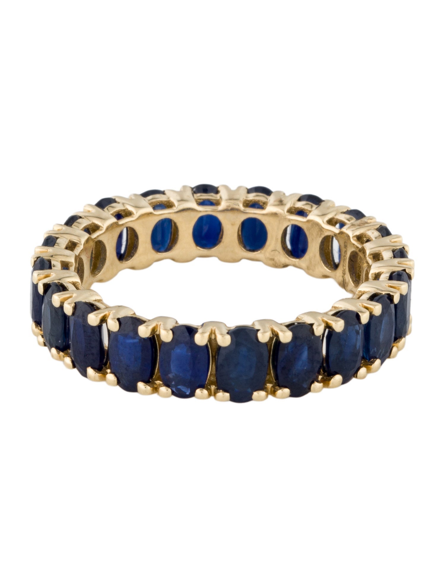 Ring 14K 5.80ctw Sapphire Eternity