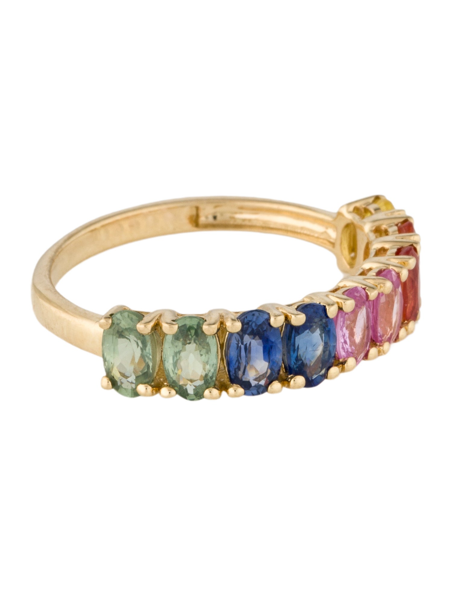 Ring 14K 1.86ctw Sapphire Band