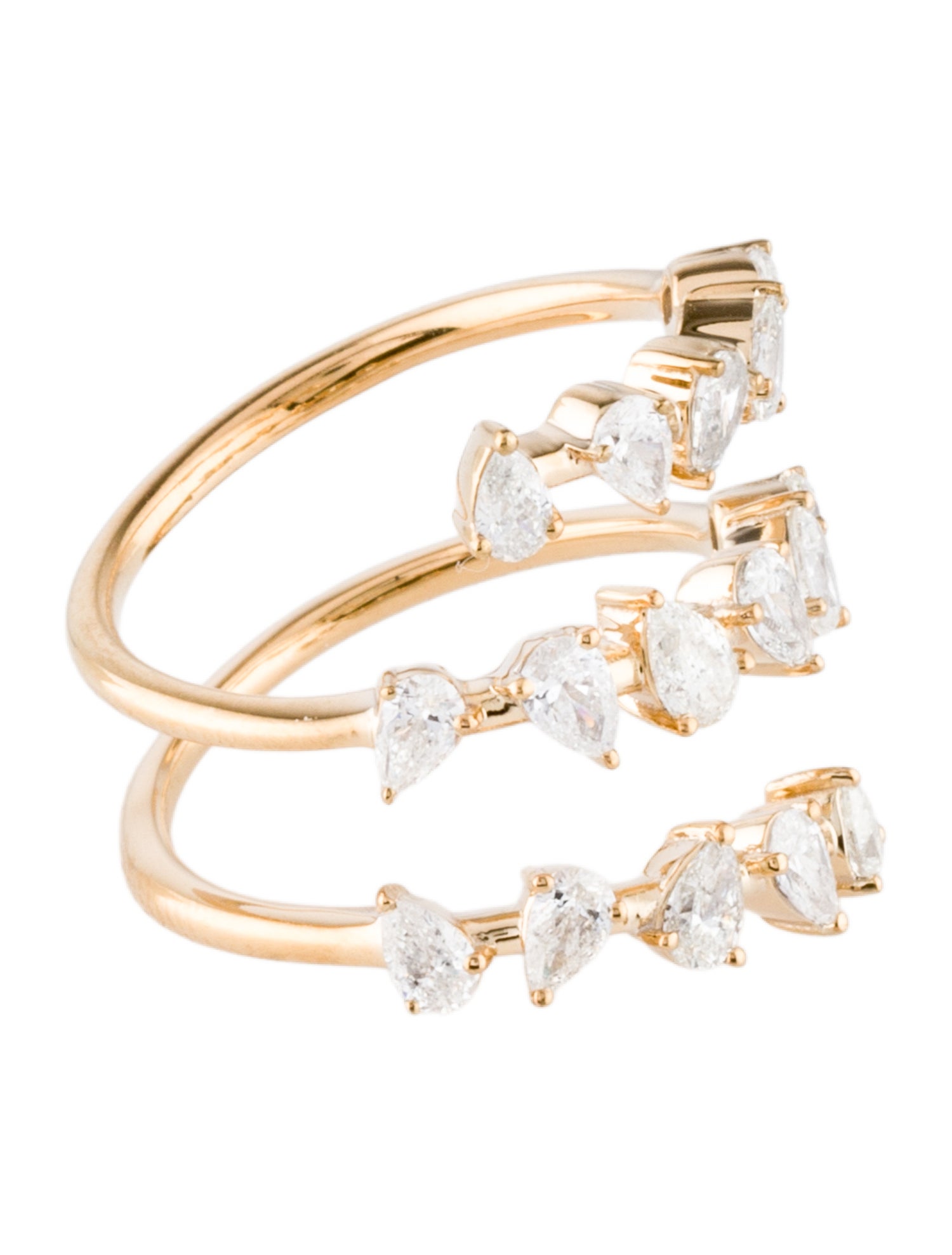 Ring 14K 1.42ctw Diamond Cocktail