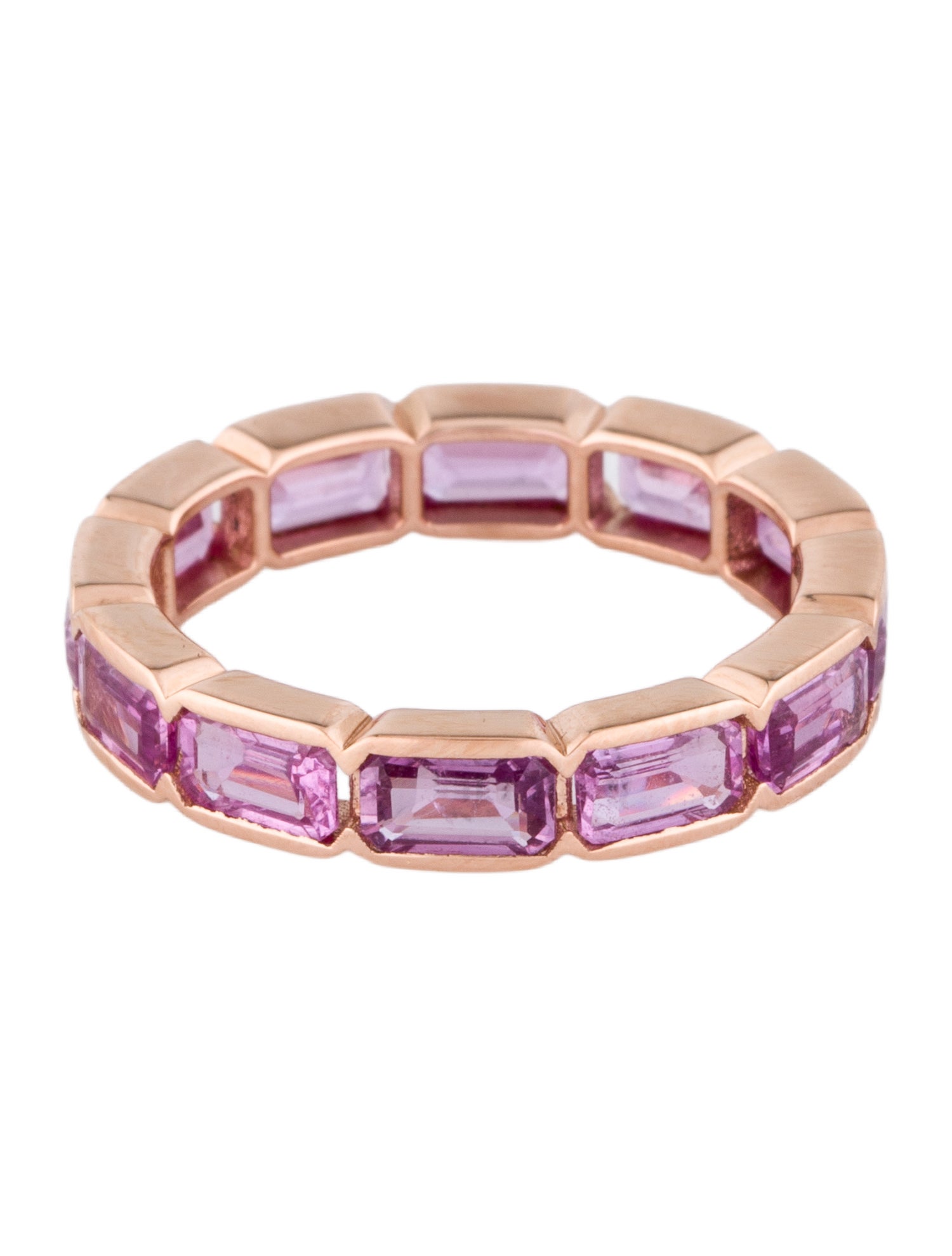 Ring 18K 3.75ctw Sapphire Eternity