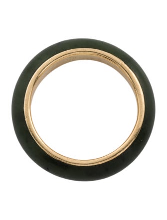 Ring 14K Nephrite Band