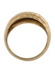 Ring 18K Five Row Textured Band
