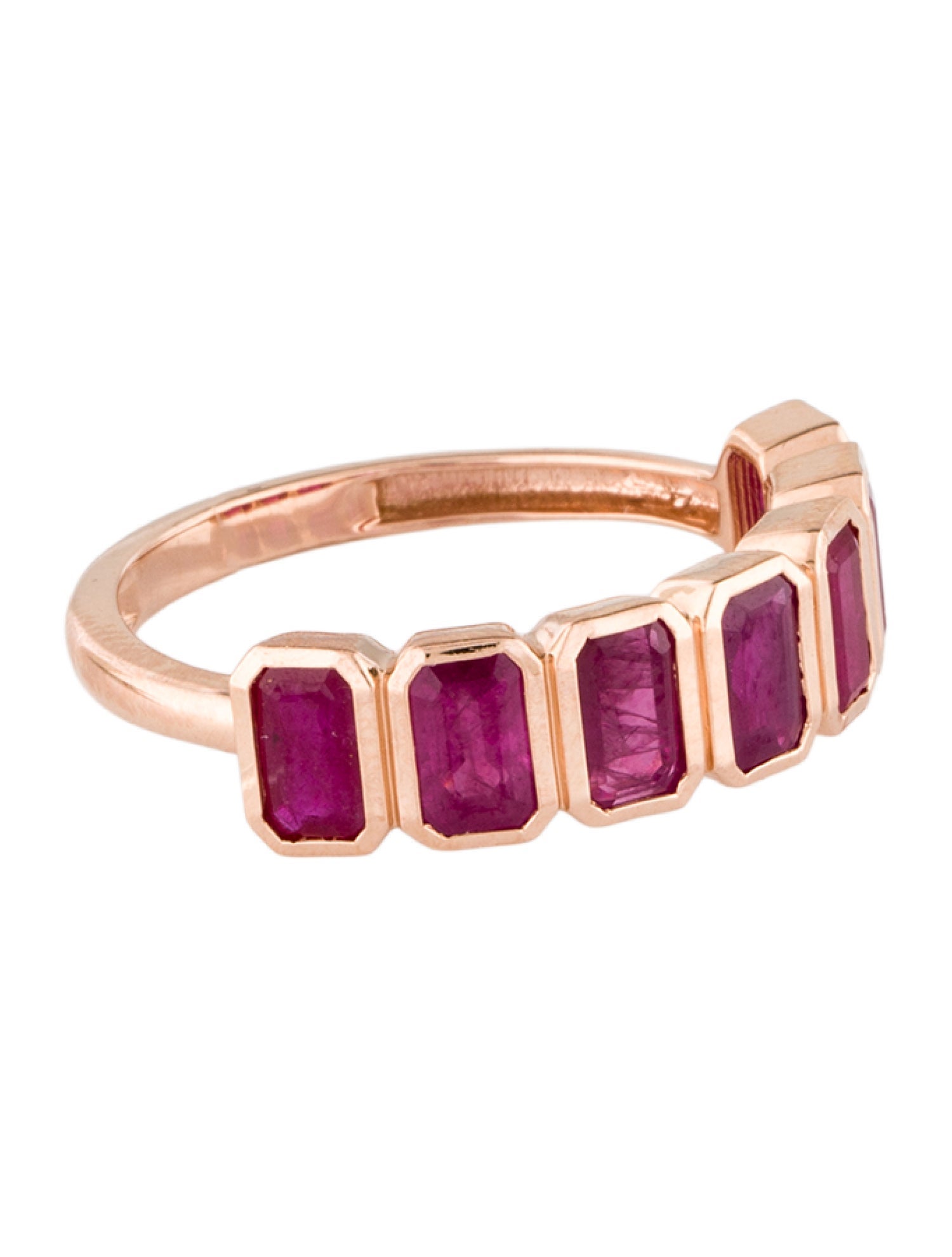 Ring 14K 2.24ctw Ruby Band