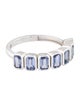 Ring 18K 1.82ctw Sapphire Band