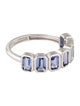Ring 18K 1.61ctw Tanzanite Band