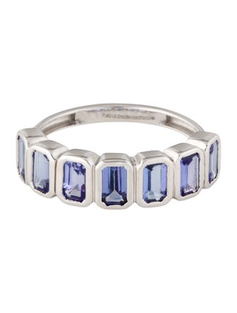 Ring 18K 1.61ctw Tanzanite Band