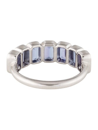 Ring 18K 1.61ctw Tanzanite Band