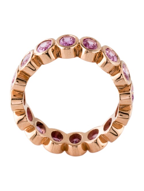 Ring 18K 3.52ctw Sapphire Eternity Band