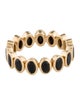 Ring 18K 4.52ctw Black Sapphire Band