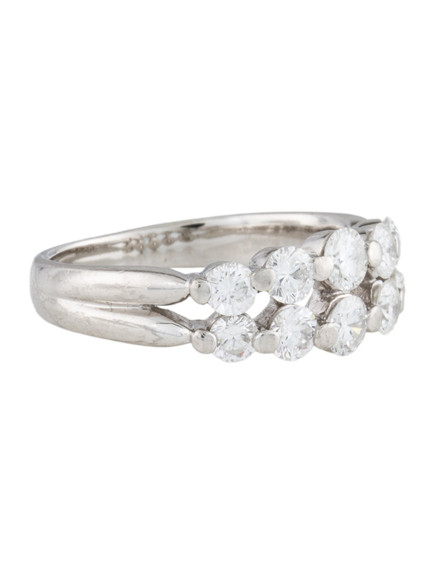 Ring Platinum 1.03ctw Diamond Band