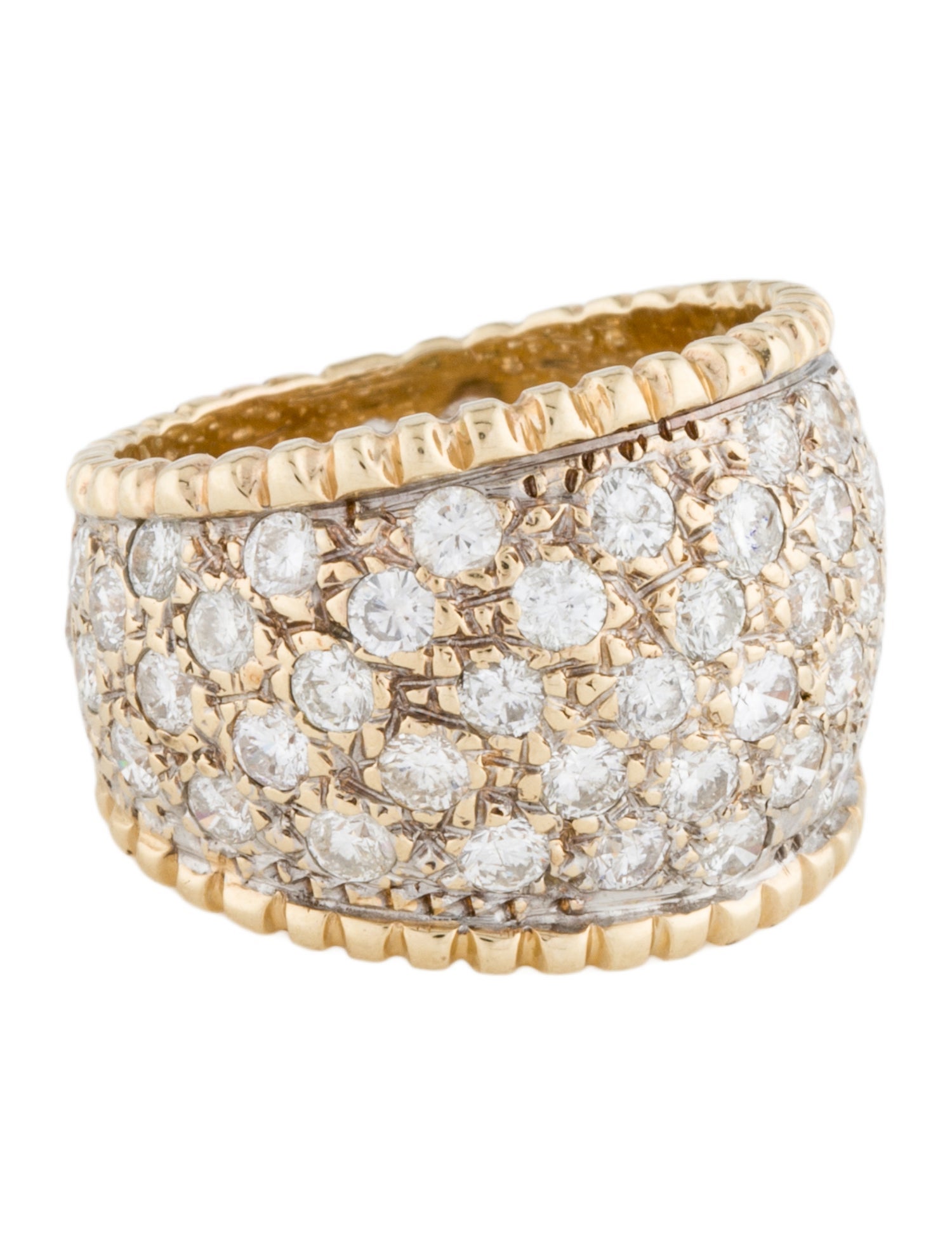 Ring 14K 2.56ctw Diamond Dome Band