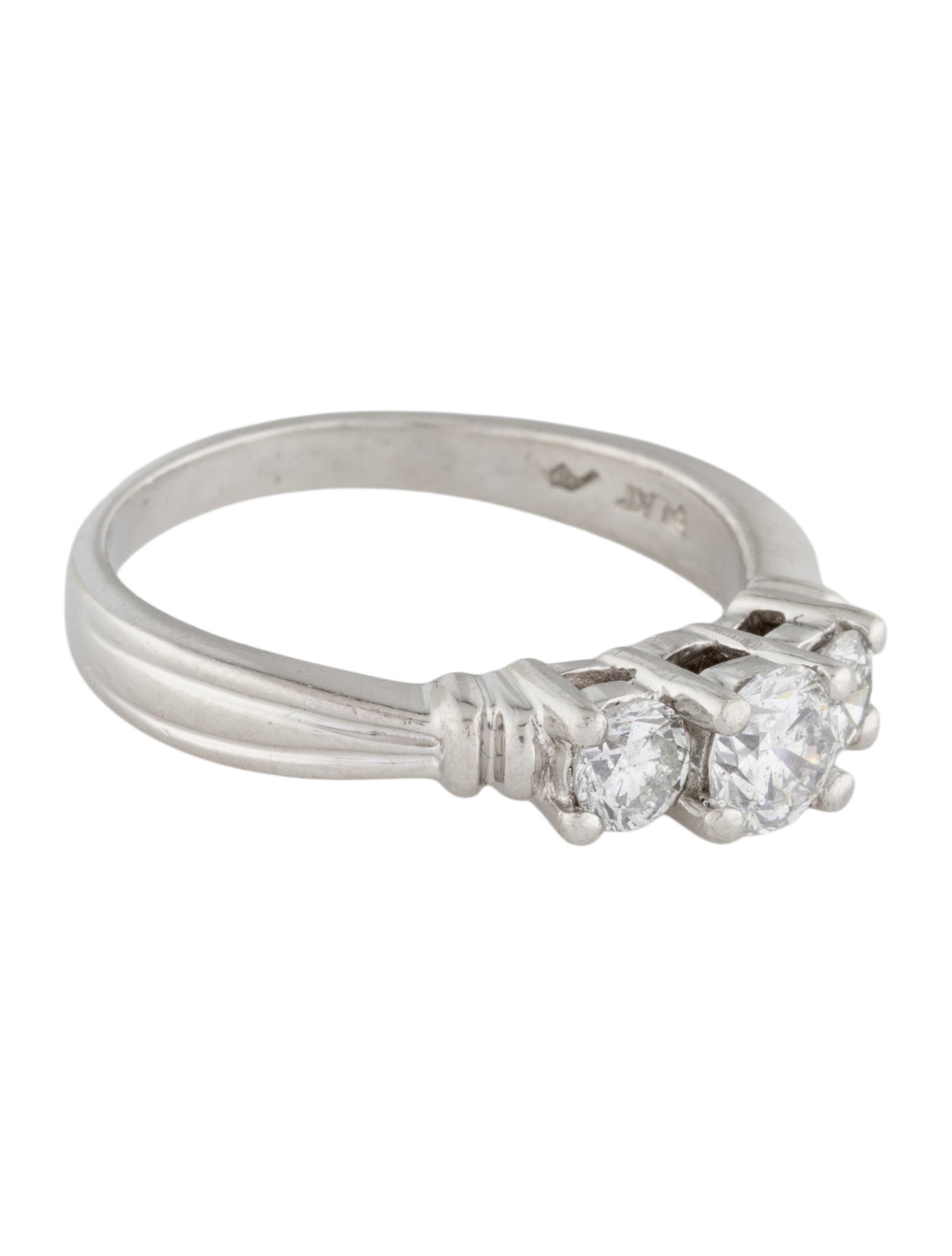 Ring Platinum 1.02ctw Diamond Cocktail Ring
