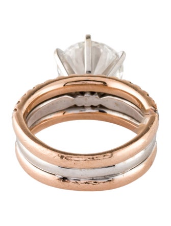 Ring 14K 2.96ct Lab-Grown Diamond Cocktail Ring