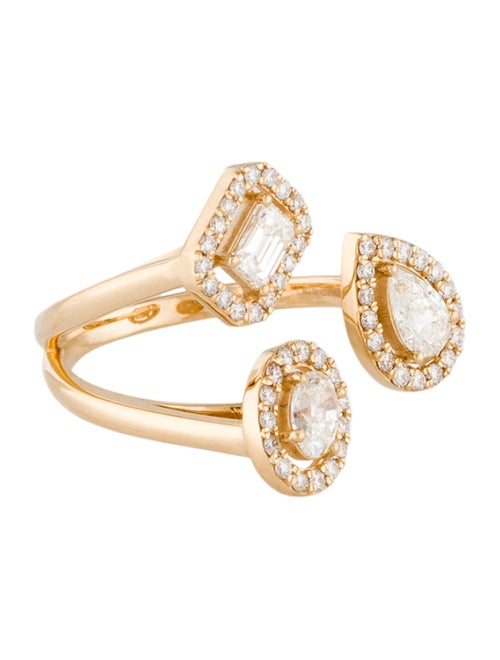 Ring 18K 1.15ctw Diamond Cocktail Ring