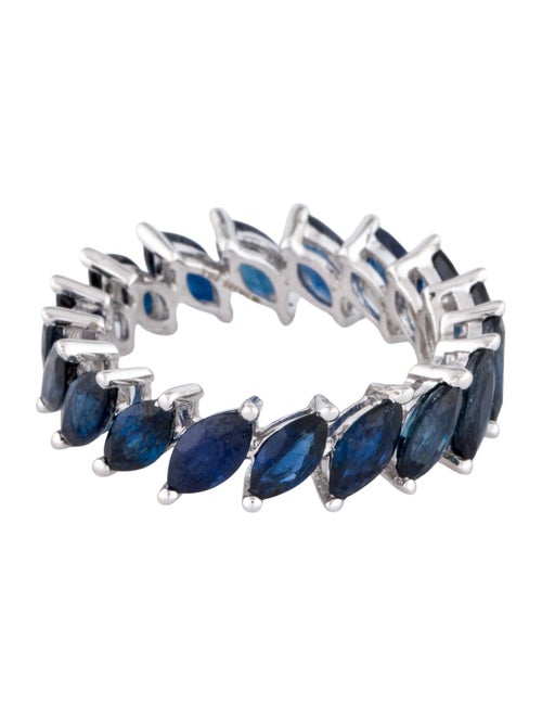Ring 14K 5.45ctw Sapphire Eternity Band