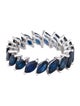Ring 14K 5.45ctw Sapphire Eternity Band