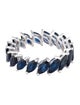 Ring 14K 5.45ctw Sapphire Eternity Band