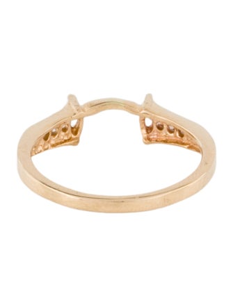 Ring 14K Diamond Contour Cocktail Ring